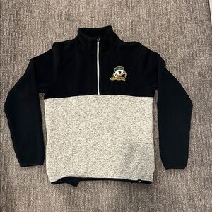 Oregon Ducks Black Fleece Pullover